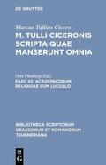 Marcus Tullius Cicero / Plasberg |  Academicorum reliquiae cum Lucullo | eBook | Sack Fachmedien