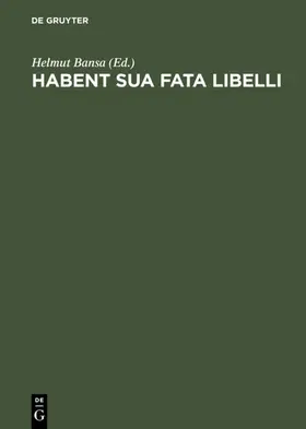 Bansa | Habent sua fata libelli | E-Book | www.sack.de