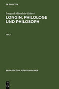Männlein-Robert |  Longin, Philologe und Philosoph | eBook | Sack Fachmedien