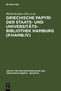 Kramer / Hagedorn |  Griechische Papyri der Staats- und Universitätsbibliothek Hamburg (P.Hamb.IV) | eBook | Sack Fachmedien