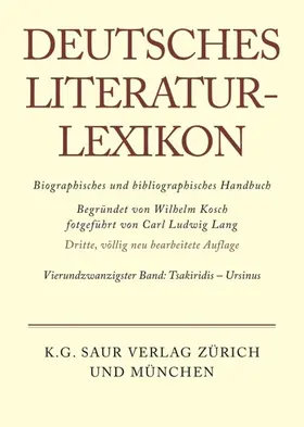 Kosch |  Tsakiridis - Ursinus | eBook | Sack Fachmedien