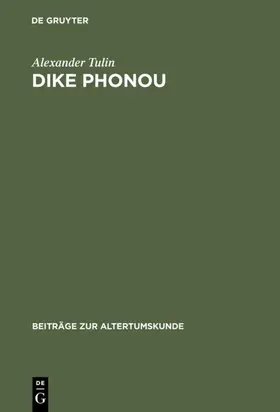 Tulin | Dike Phonou | E-Book | www.sack.de
