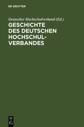 Geschichte des Deutschen Hochschulverbandes | E-Book | sack.de