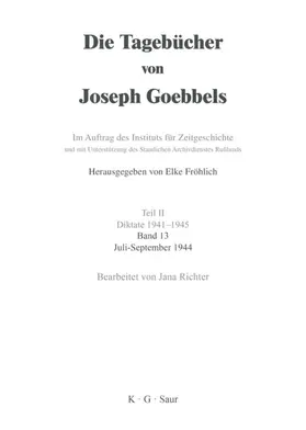 Richter | Juli - September 1944 | E-Book | www.sack.de