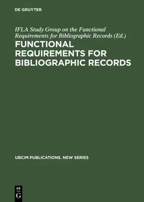  Functional Requirements for Bibliographic Records | eBook | Sack Fachmedien