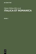 Holtus / Kramer / Schweickard |  Italica et Romanica | eBook | Sack Fachmedien