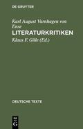 Varnhagen von Ense / Gille |  Literaturkritiken | eBook | Sack Fachmedien