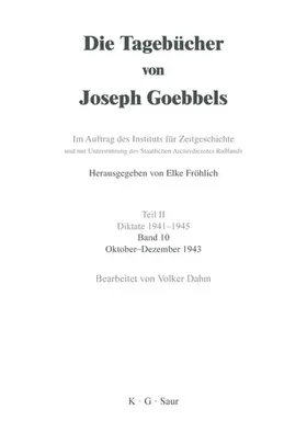 Dahm |  Oktober - Dezember 1943 | eBook | Sack Fachmedien