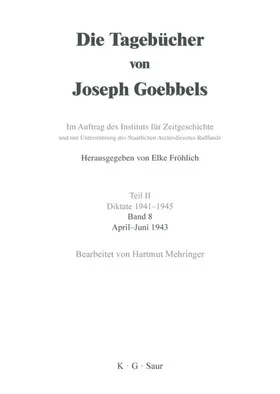 Mehringer |  April - Juni 1943 | eBook | Sack Fachmedien
