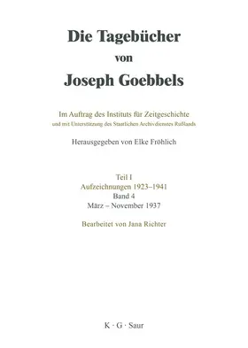 Fröhlich |  März-November 1937 | eBook | Sack Fachmedien