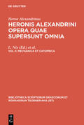 Heron Alexandrinus / Nix / Schmidt |  Mechanica et catoprica | eBook | Sack Fachmedien