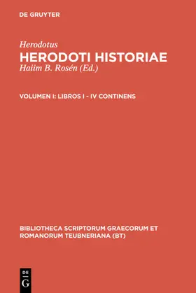 Rosén / Herodotus | Libri I - IV | E-Book | sack.de