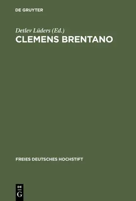 Lüders | Clemens Brentano | E-Book | www.sack.de