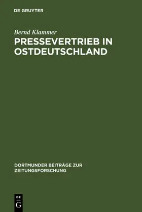 Klammer | Pressevertrieb in Ostdeutschland | E-Book | www.sack.de