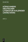 Klimt |  Kürschners Deutscher Literatur-Kalender auf das Jahr ... / 2008/2009 | Buch |  Sack Fachmedien