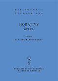 Horatius Flaccus / Shackleton Bailey |  Opera | eBook | Sack Fachmedien