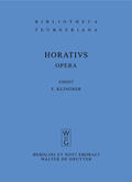 Horatius Flaccus / Klingner |  Opera | eBook | Sack Fachmedien