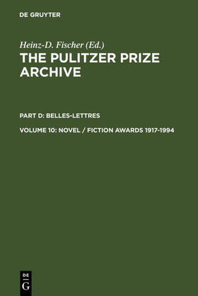 Fischer | Novel / Fiction Awards 1917-1994 | E-Book | sack.de