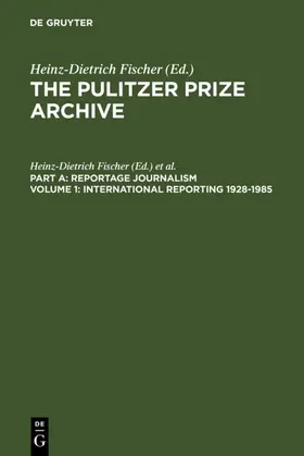 Fischer | International Reporting 1928-1985 | E-Book | www.sack.de