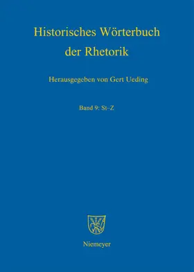 Ueding / Kalivoda |  St - Z | eBook | Sack Fachmedien