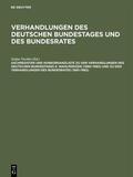 Hagen / Tischler / Kantenwein-Pabst |  Sachregister und Konkordanzliste zu den Verhandlungen des Deutschen Bundestages 9. Wahlperiode (1980–1983) und zu den Verhandlungen des Bundesrates (1981–1982) | eBook | Sack Fachmedien