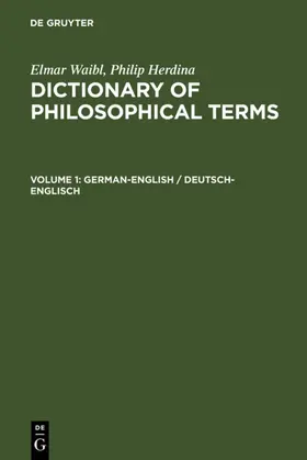 Waibl / Herdina |  German-English / Deutsch-Englisch | eBook | Sack Fachmedien