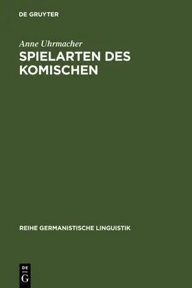Uhrmacher | Spielarten des Komischen | E-Book | www.sack.de