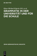 Köpcke / Ziegler |  Grammatik in der Universität und für die Schule | eBook | Sack Fachmedien