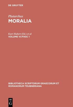 Plutarchus / Hubert / Drexler | Moralia | E-Book | sack.de