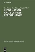 Owens / Wilson / Abell |  Information and Business Performance | eBook | Sack Fachmedien