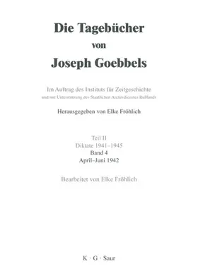 Fröhlich |  April - Juni 1942 | eBook | Sack Fachmedien