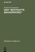Freudenstein |  Der ¿Bestrafte Brudermord¿ | Buch |  Sack Fachmedien