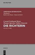 Meyer / Sprecher / Zimorski |  Die Richterin | eBook | Sack Fachmedien