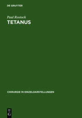 Rostock | Tetanus | Buch | 978-3-11-098545-0 | sack.de