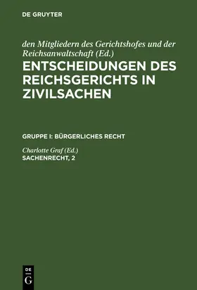 Graf |  Sachenrecht, 2 | Buch |  Sack Fachmedien