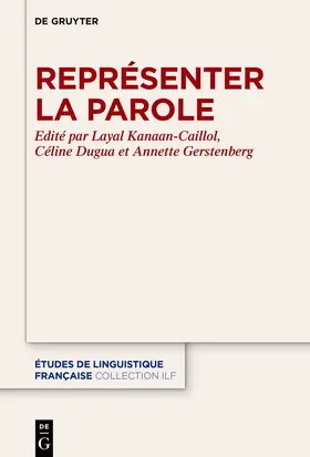 Kanaan-Caillol / Dugua / Gerstenberg |  Représenter la parole | eBook | Sack Fachmedien
