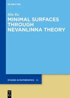 Ru |  Minimal Surfaces through Nevanlinna Theory | eBook | Sack Fachmedien
