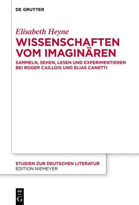 Heyne | Wissenschaften vom Imaginären | Buch | 978-3-11-099219-9 | sack.de