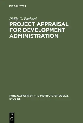 Packard |  Project appraisal for development administration | Buch |  Sack Fachmedien