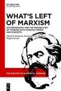 Zachariah / Bernet / Raphael |  What¿s Left of Marxism | Buch |  Sack Fachmedien