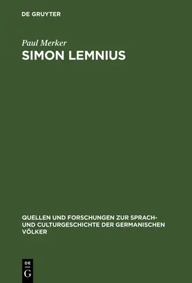 Merker |  Simon Lemnius | Buch |  Sack Fachmedien