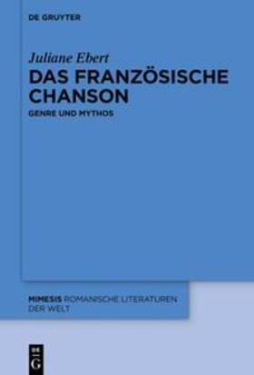 Ebert | Das französische Chanson | Buch | 978-3-11-099508-4 | sack.de