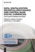 Dombret / Kenadjian |  Data, Digitalization, Decentialized Finance and Central Bank Digital Currencies | eBook | Sack Fachmedien