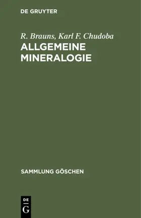 Chudoba / Brauns |  Allgemeine Mineralogie | Buch |  Sack Fachmedien