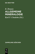 Brauns / Chudoba |  Allgemeine Mineralogie | Buch |  Sack Fachmedien