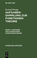 Knopp |  Aufgaben zur elementaren Funktionentheorie | Buch |  Sack Fachmedien