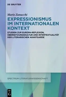 Zanucchi |  Expressionismus im internationalen Kontext | eBook | Sack Fachmedien