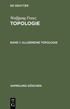 Franz | Allgemeine Topologie | Buch | sack.de