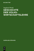 Wendt |  Geschichte der Volkswirtschaftslehre | Buch |  Sack Fachmedien