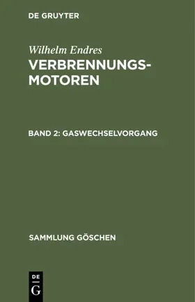 Endres |  Gaswechselvorgang | Buch |  Sack Fachmedien